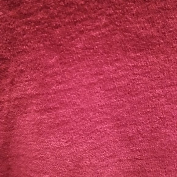 Vintage Maroon Ellmar Mens Large Made In USA Sweater Cotton Polyester Low Cut! - Picture 3 of 3